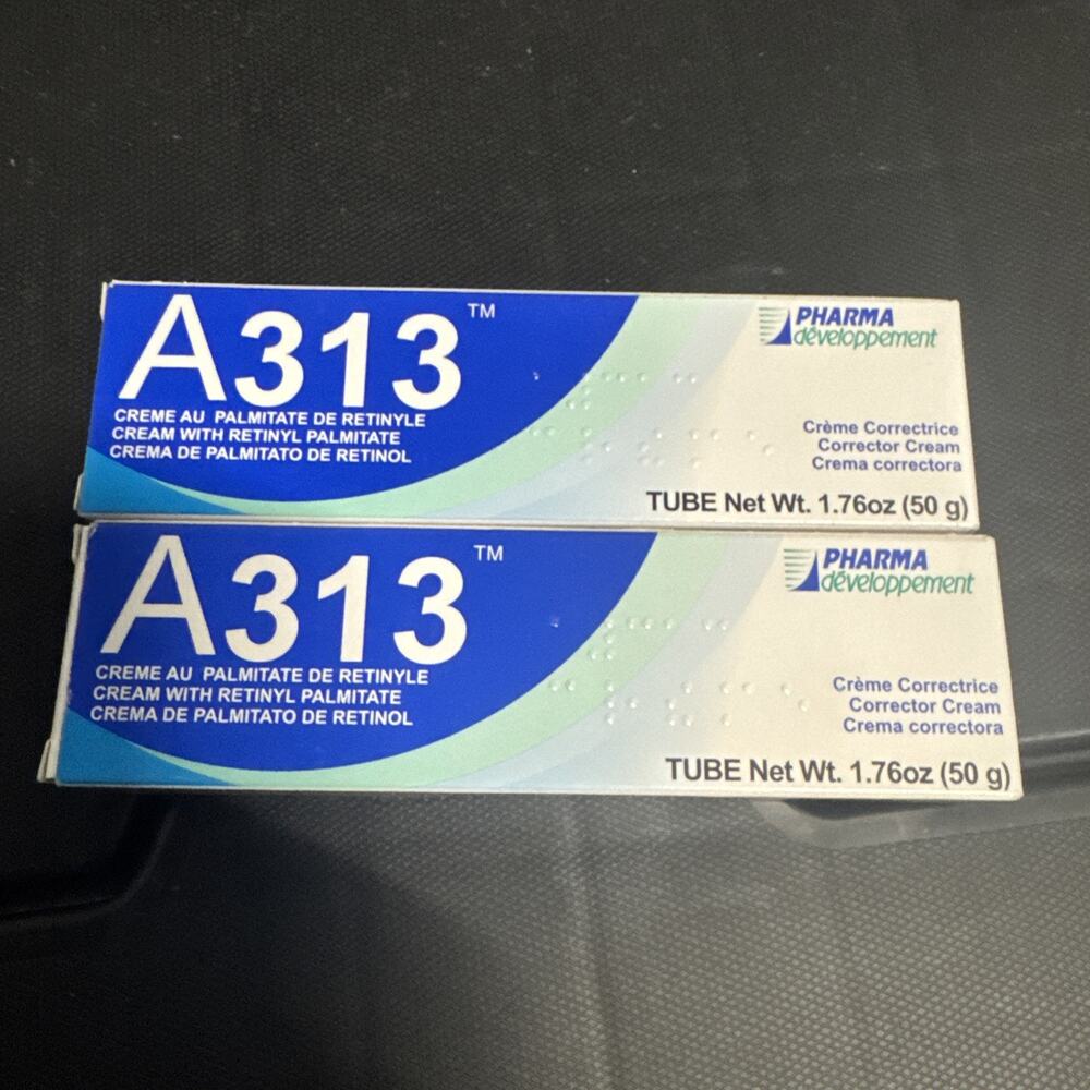 (2X) French A313 Retinol Cream for Anti-Aging, Reduce Wrinkles and Hyperpigment.